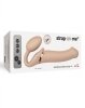 Vibrating Strapon - L - vanilla